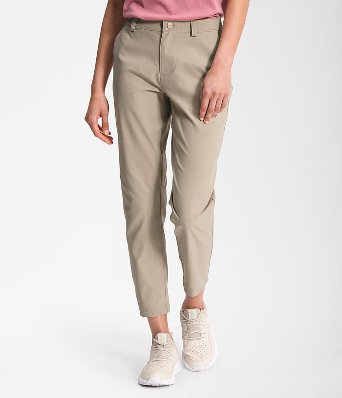 Pantalones The North Face Mujer Beige City Estándar Ankle 21089VRLZ